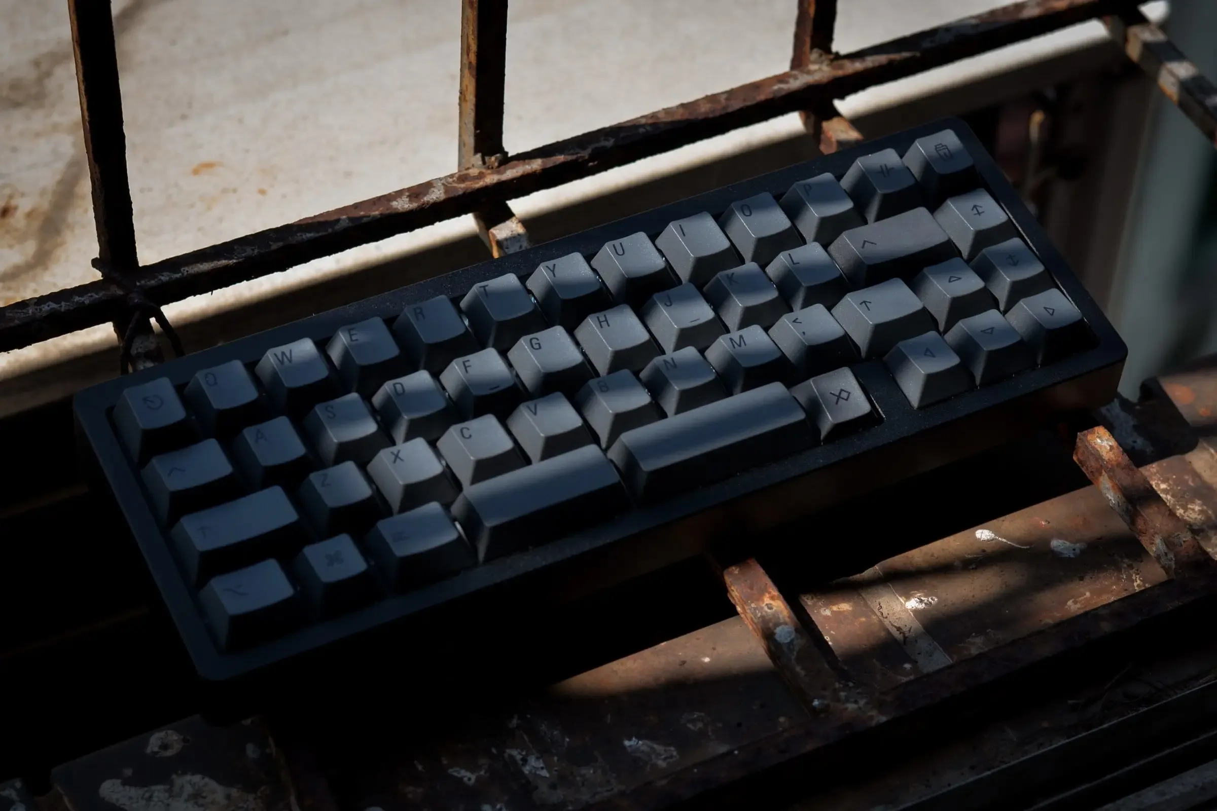 Keycaps installés