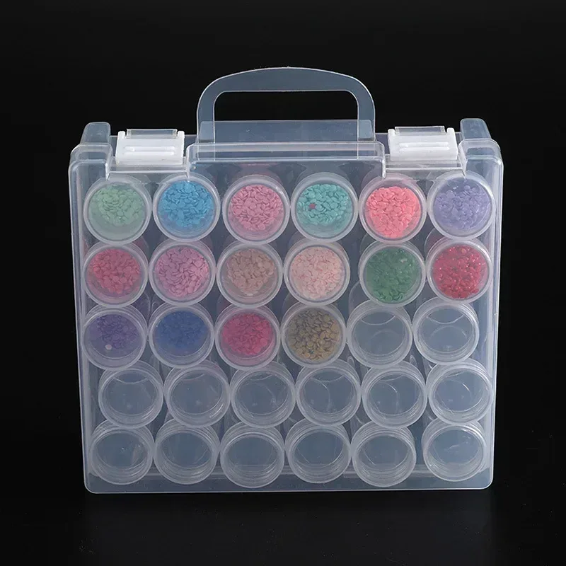 Organisateur de perles à 30 flacons pour diamond painting - Image 2
