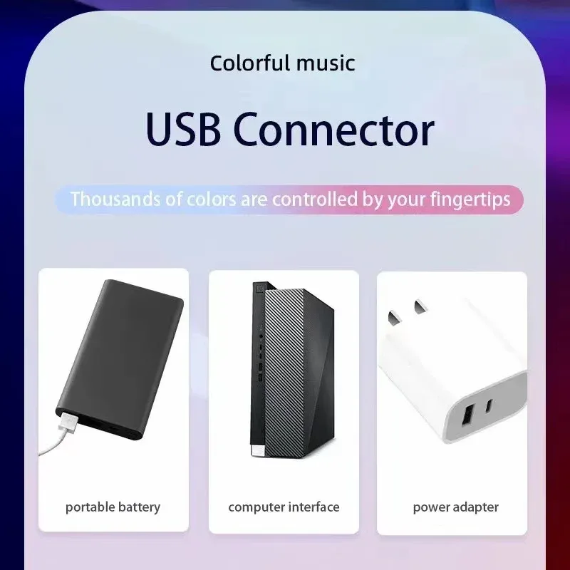 Barres LED RGB synchronisation musicale