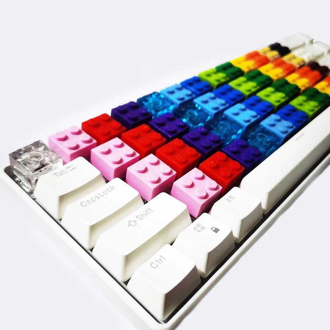 Touche clavier bloc de construction