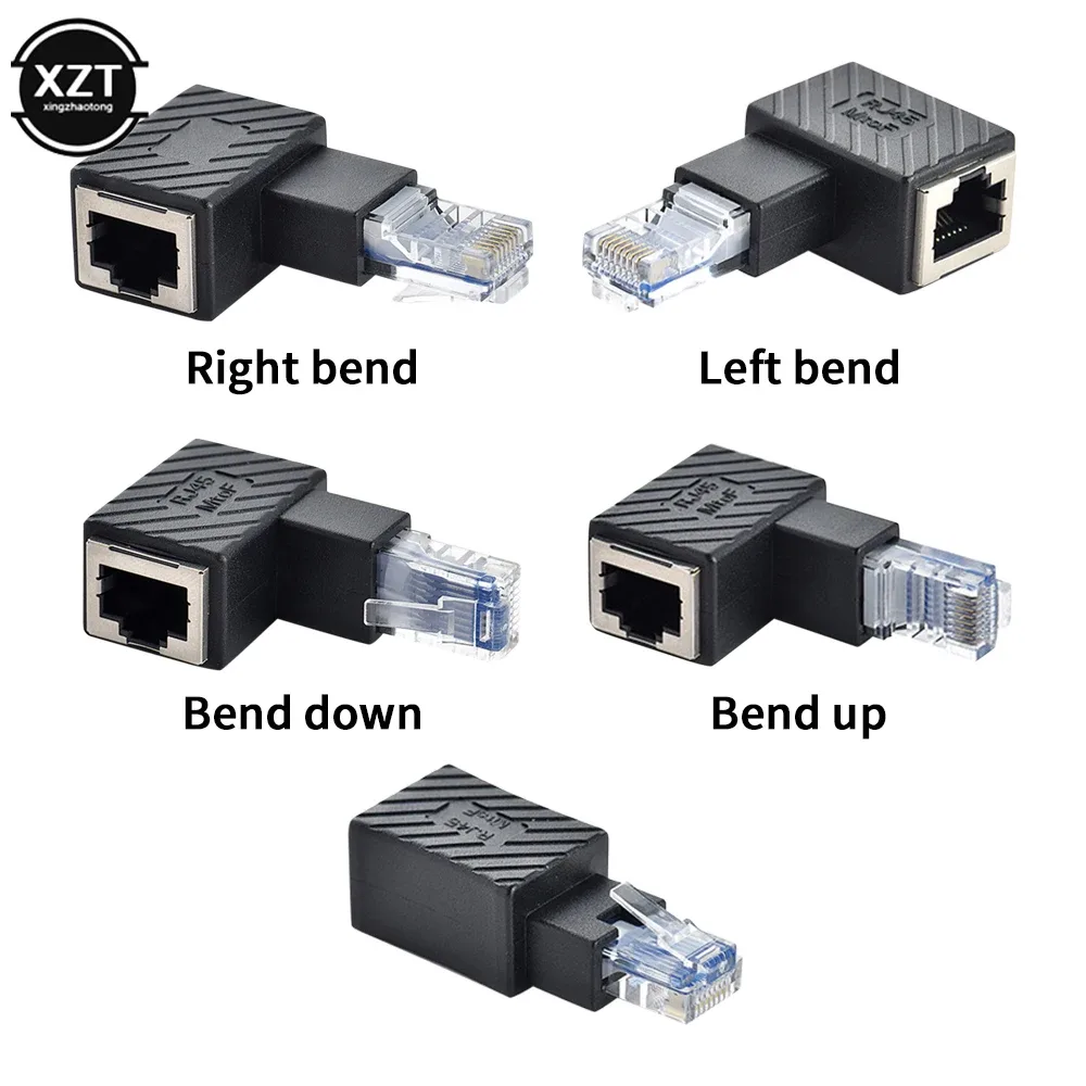 Vue détaillée de l'adaptateur RJ45