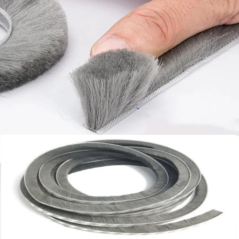 Joint d'étanchéité brosse adhésif pour portes et fenêtres - Isolation phonique et thermique - Image 3