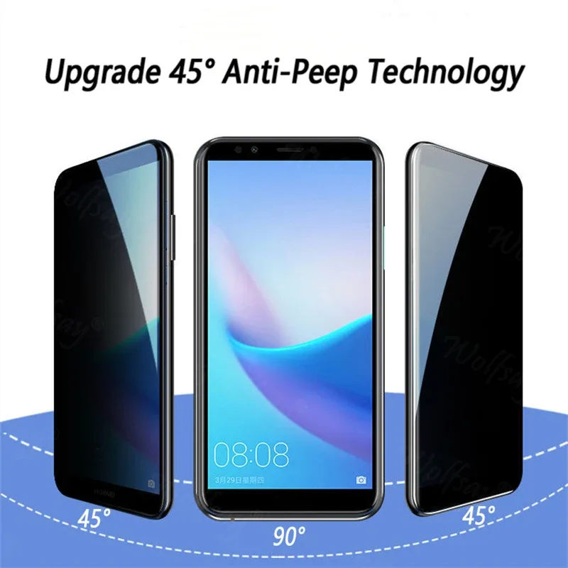 Verre trempé de confidentialité pour Motorola Moto G86 Power - Image 3