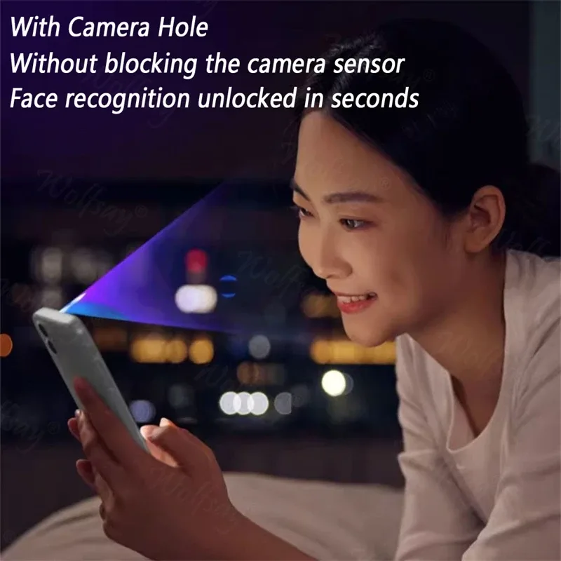Verre trempé de confidentialité pour Motorola Moto G86 Power - Image 5