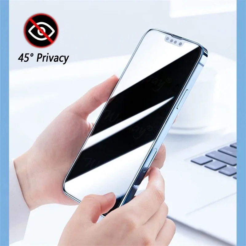 Verre trempé de confidentialité pour Motorola Moto G86 Power - Image 4