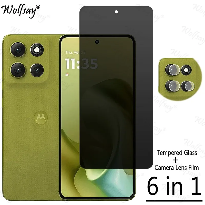 Verre trempé de confidentialité pour Motorola Moto G86 Power - Image 1