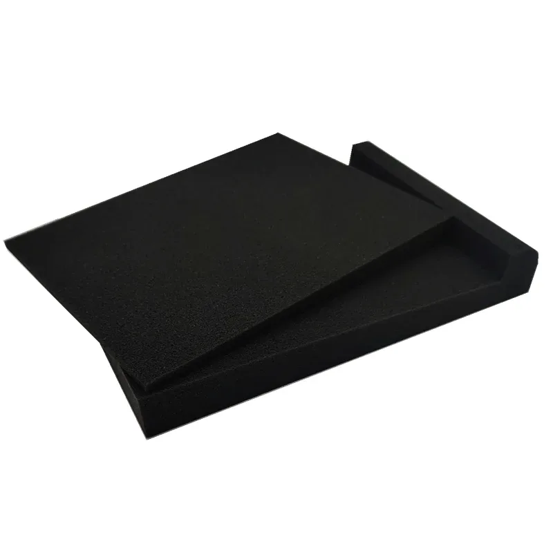 Supports d'isolation en mousse acoustique pour enceintes de monitoring, 33x27x4 cm (Lot de 2) - Image 4