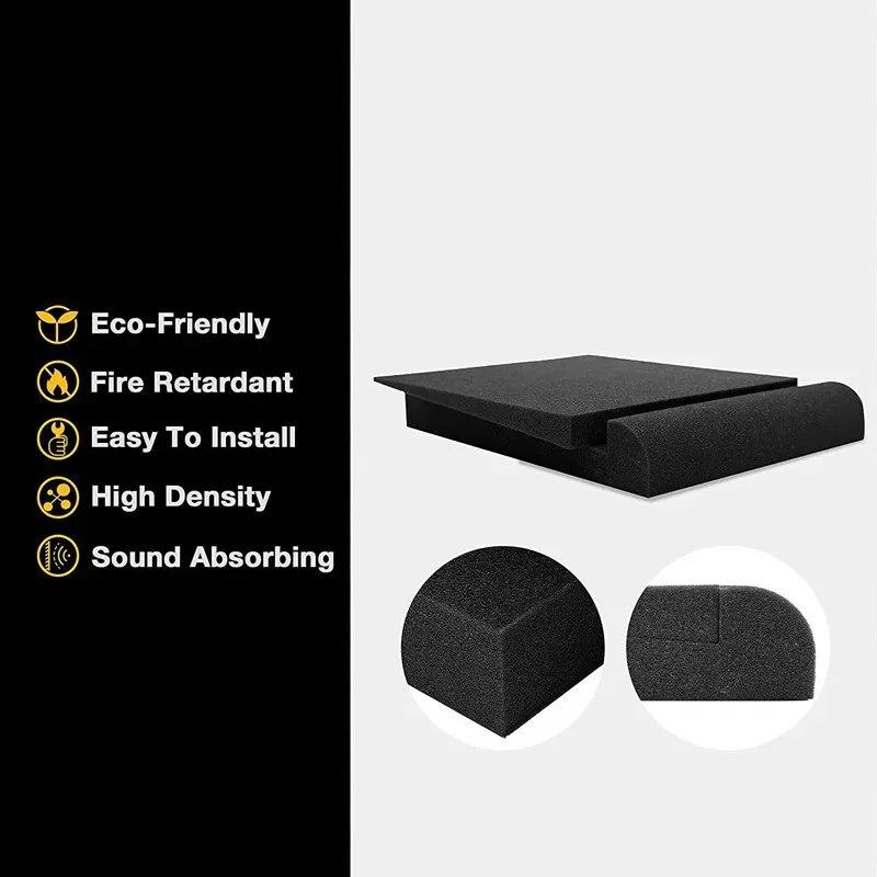 Détails de la mousse acoustique