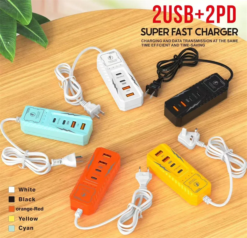 Chargeur mural multi-ports USB-C Power Delivery (PD) - Image 2