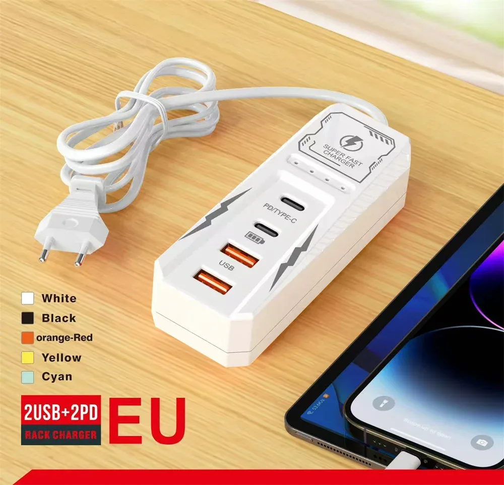 Chargeur mural multi-ports USB-C Power Delivery (PD) - Image 6