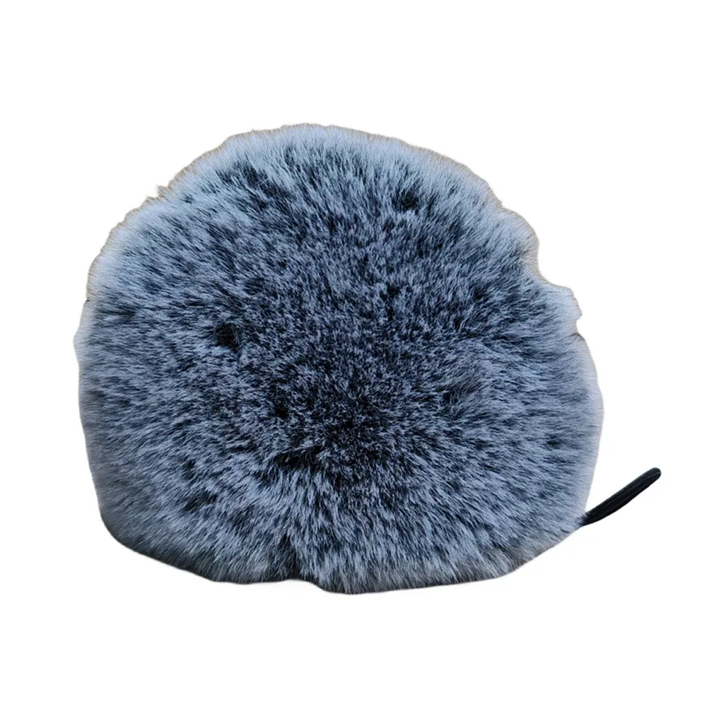 Bonnette anti-vent en fourrure pour microphone Blue Yeti - Image 3