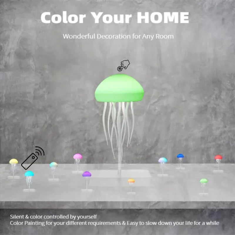 Détails de la lampe méduse