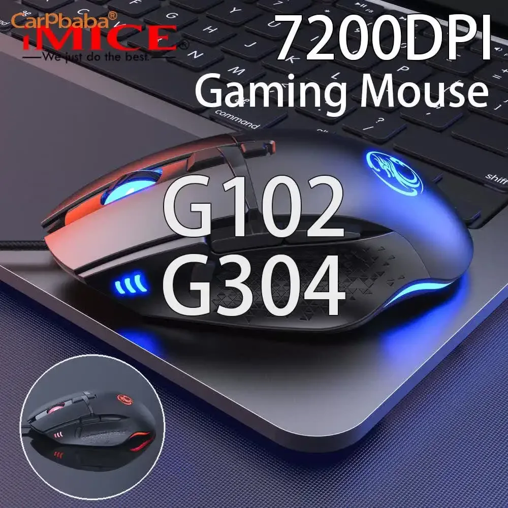 Souris de jeu filaire programmable Chiji P0T91 - 7200 DPI - Image 1