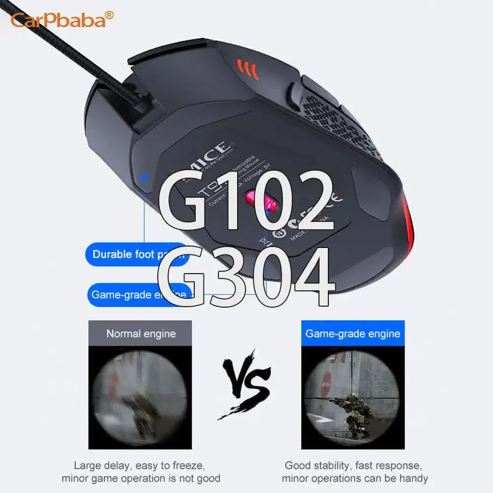Souris de jeu filaire programmable Chiji P0T91 - 7200 DPI - Image 5
