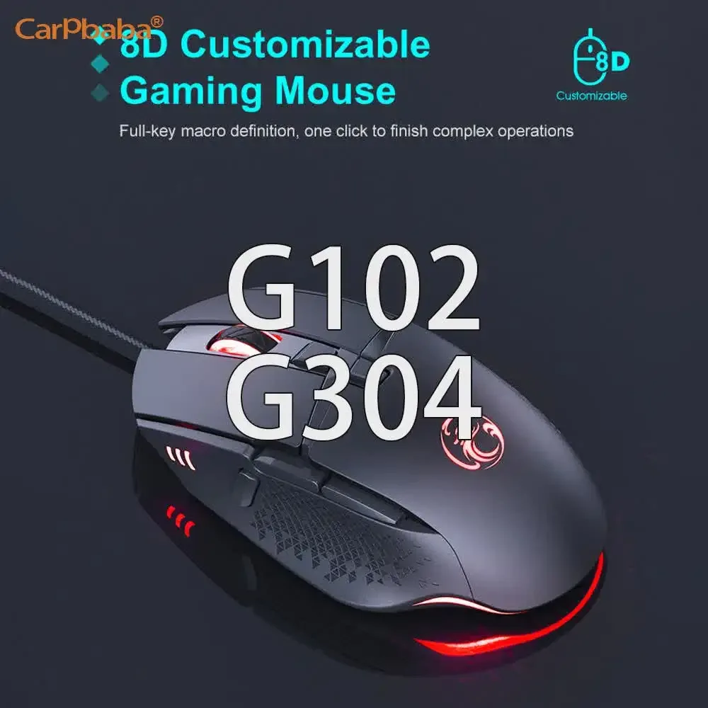 Souris de jeu filaire programmable Chiji P0T91 - 7200 DPI - Image 2