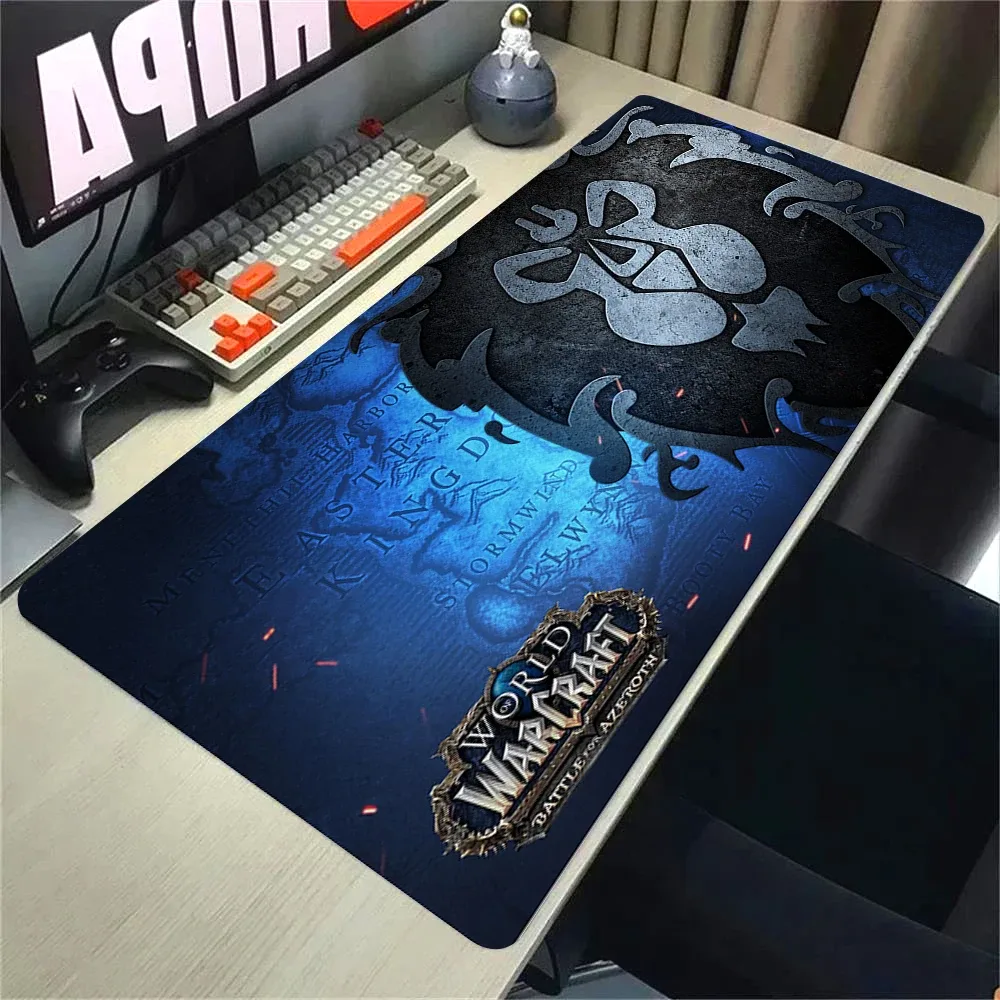 Tapis de souris XXL World of Warcraft - Horde & Alliance - Bords cousus - Image 4