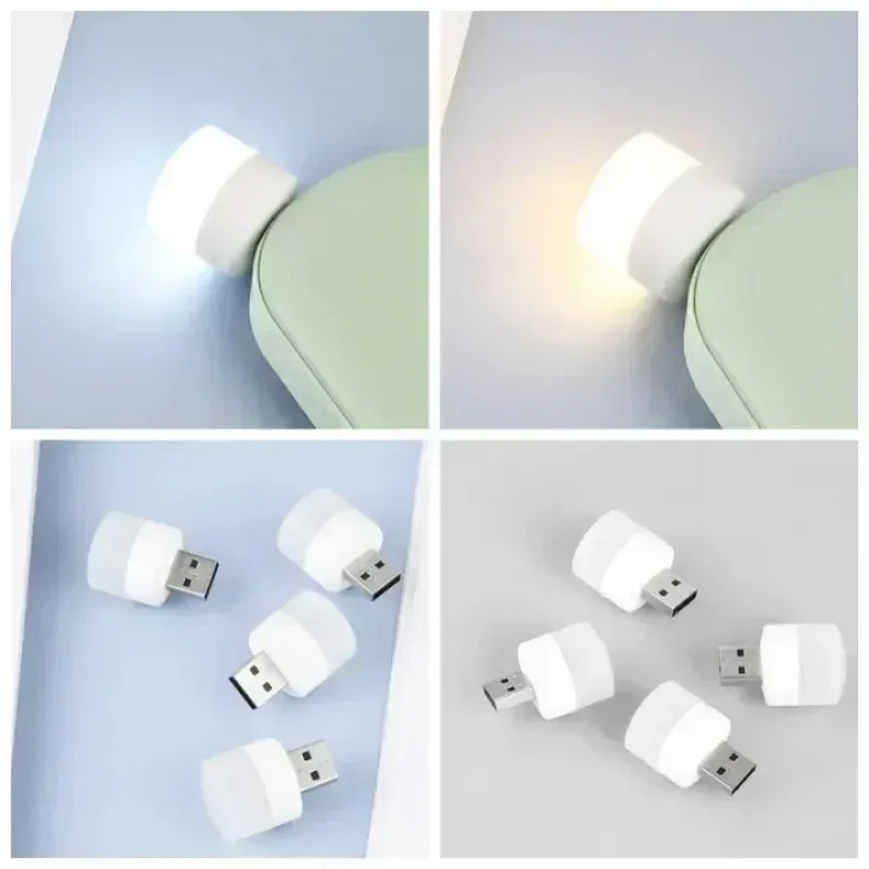 Mini Lampe de Lecture LED USB - Veilleuse Blanc Chaud avec Protection Oculaire - Image 4