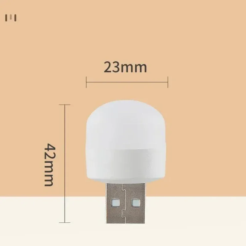 Mini Lampe de Lecture LED USB - Veilleuse Blanc Chaud avec Protection Oculaire - Image 6