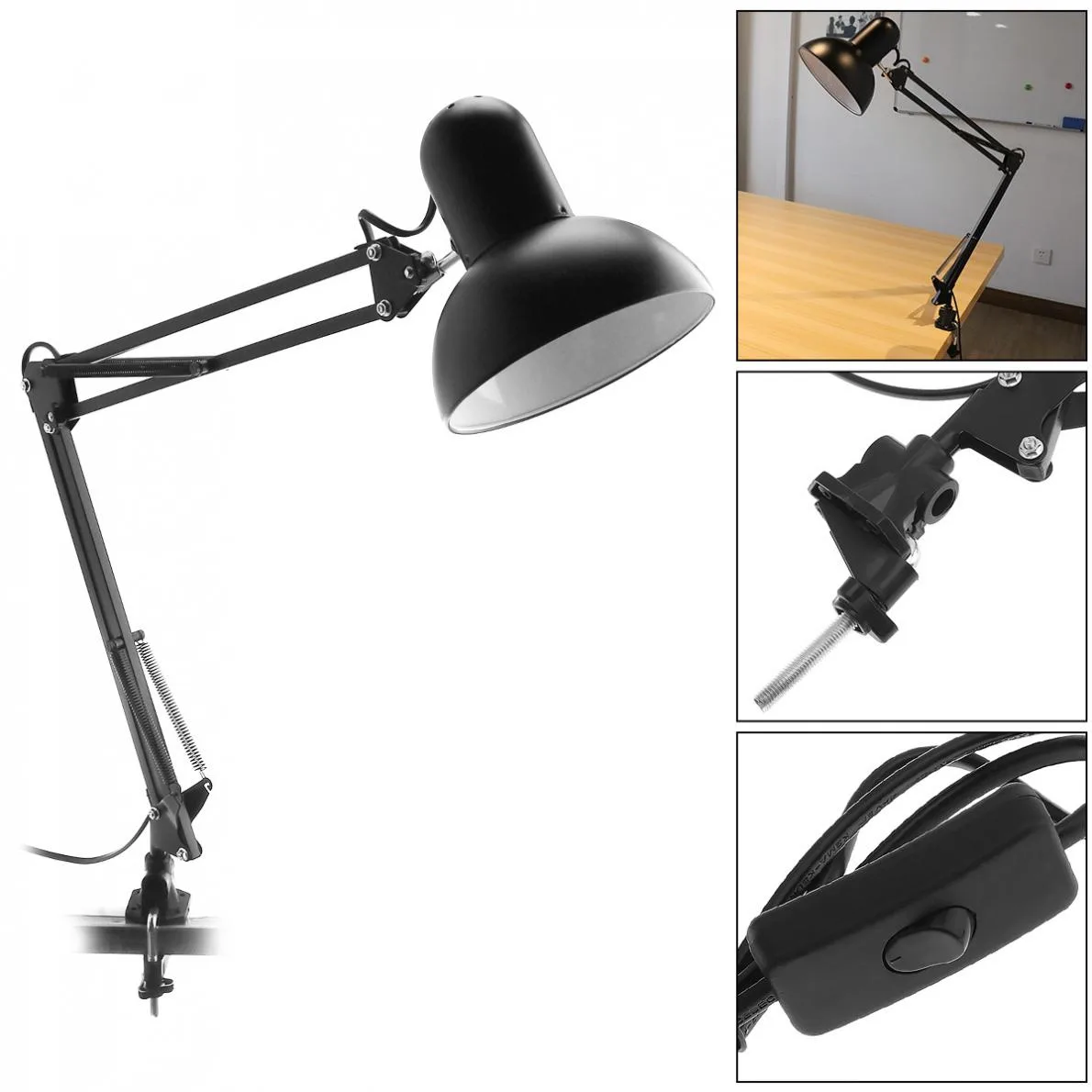 Vue d'ensemble de la lampe de bureau