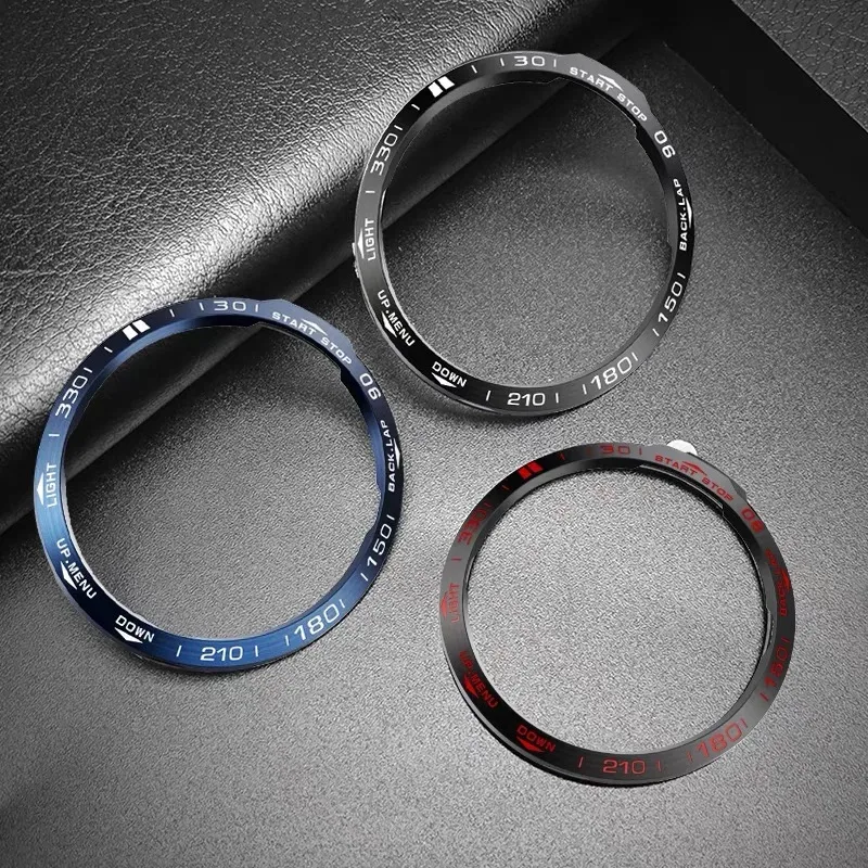 Lunette de protection métallique pour Garmin Fenix 7, 7S, 7X, Tactix et Epix Pro - Image 4