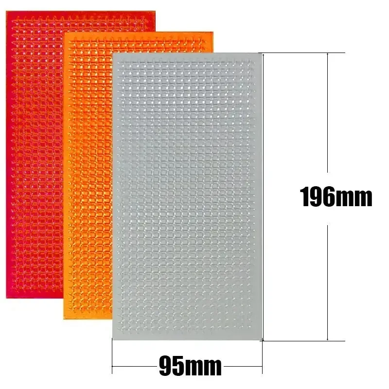 Kit de réparation pour optiques et feux arrière de voiture - Rouge et Ambre - Image 4