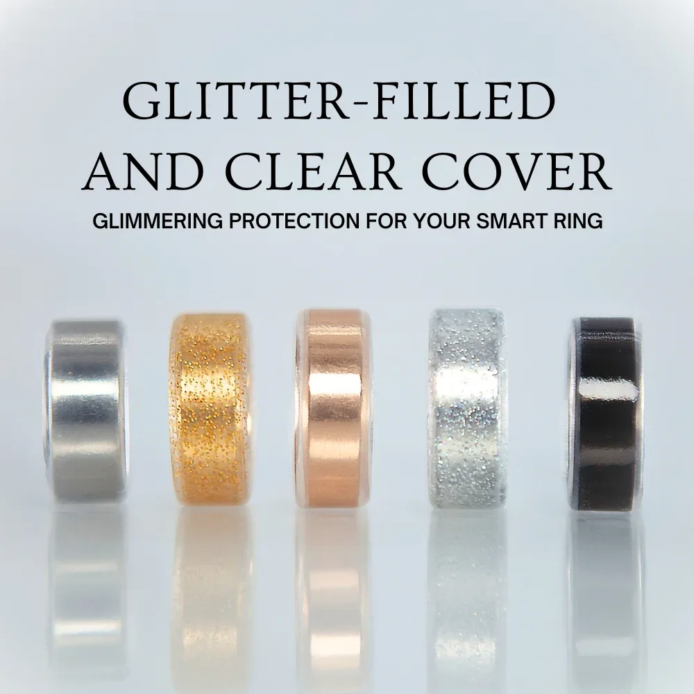 Lot de 6 protections en silicone transparent pour bague connectée (Oura et Samsung) - Image 4