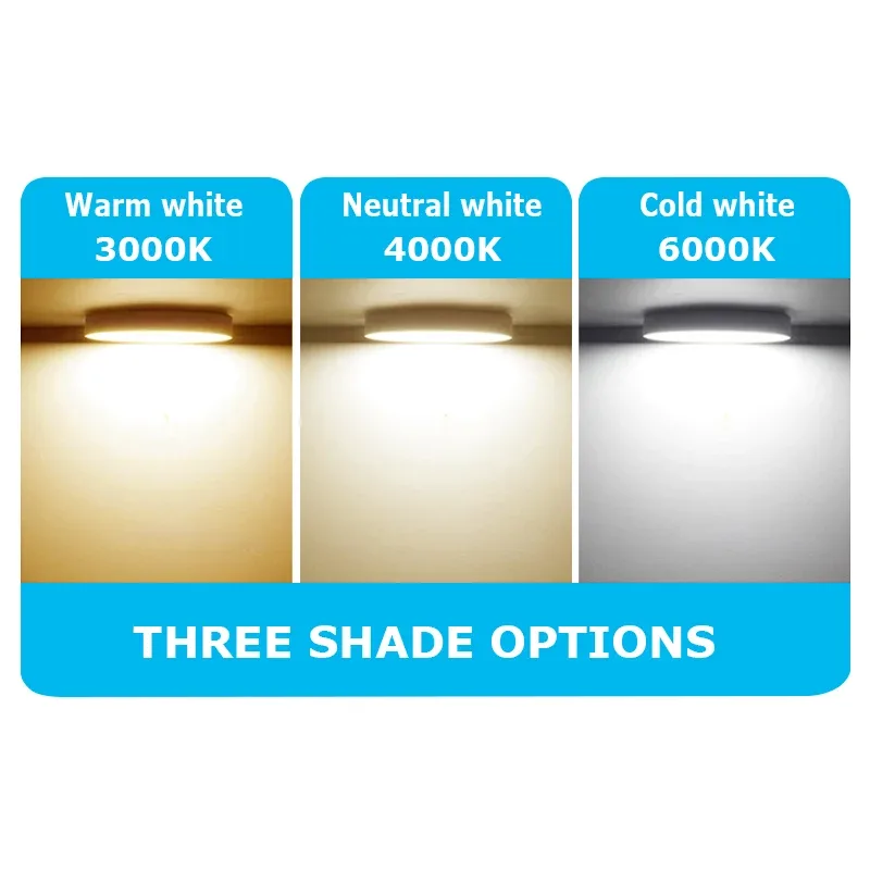 Lot de Spots LED pour Armoire et Vitrine - 3W/5W (12V/24V) 5