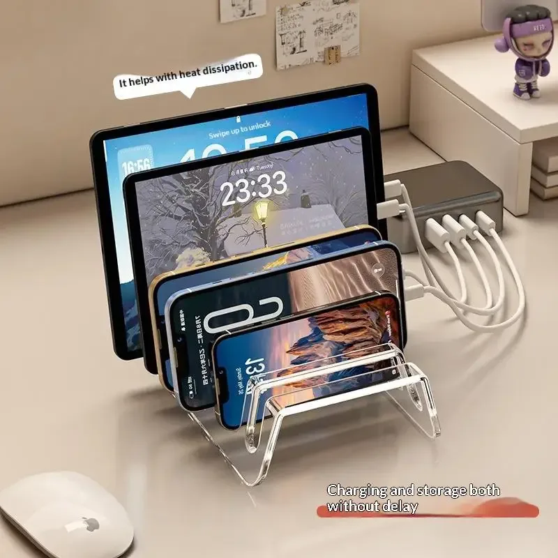 Organisateur de bureau transparent