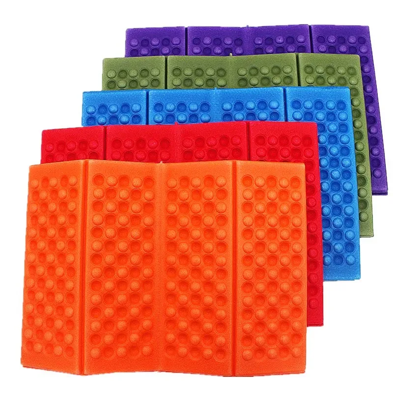 Coussin d'assise pliable en mousse XPE pour camping et extérieur - 385 x 275 x 11 mm - Image 1