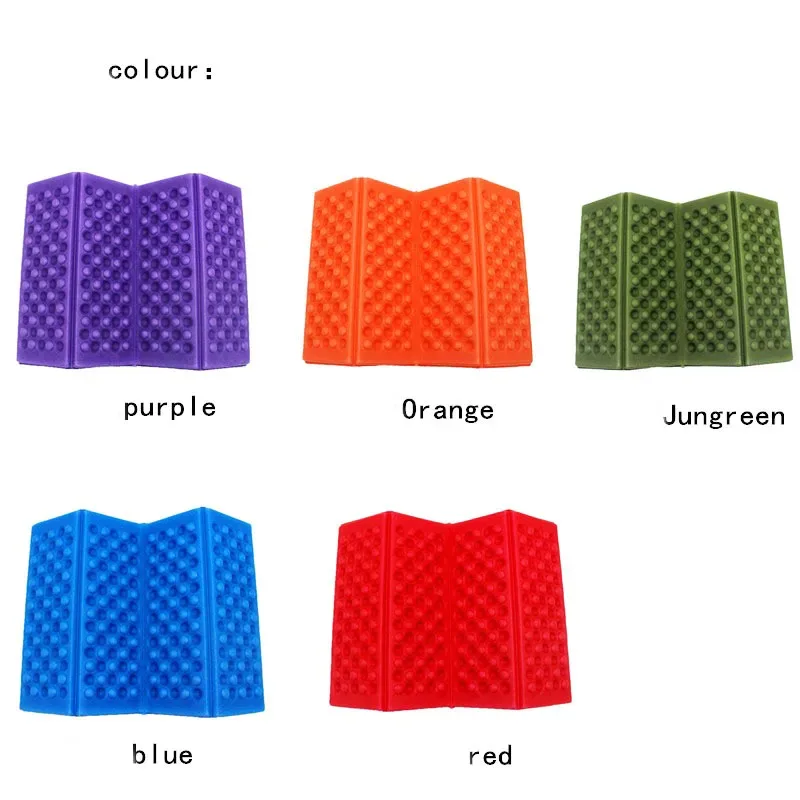 Coussin d'assise pliable en mousse XPE pour camping et extérieur - 385 x 275 x 11 mm - Image 5