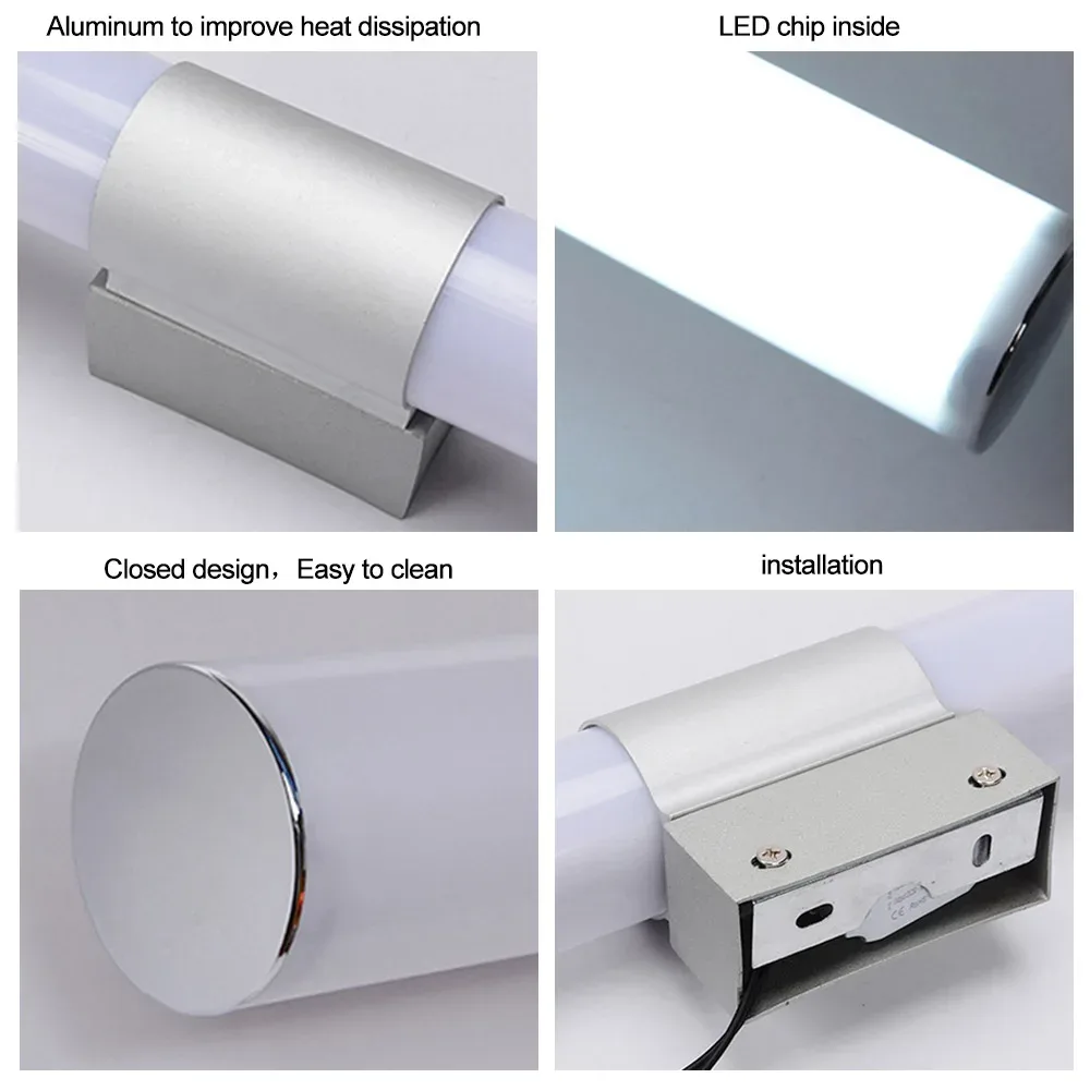 Applique murale LED pour miroir de salle de bain - 12W, 16W, 22W - Image 6