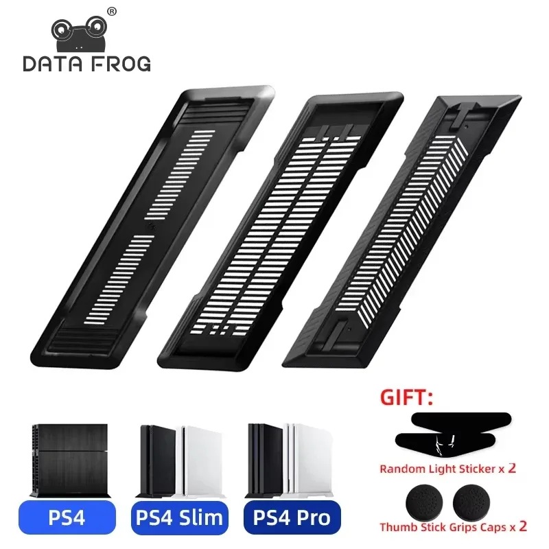 Support vertical de refroidissement antidérapant DATA FROG pour PS4, PS4 Pro et PS4 Slim - Image 1
