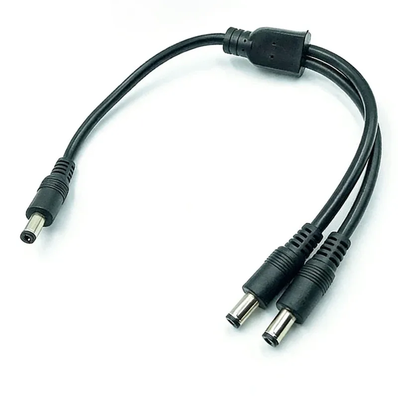 Câble répartiteur d'alimentation DC 5,5 x 2,1 mm (1 femelle vers 2 mâles), 18AWG - Image 6
