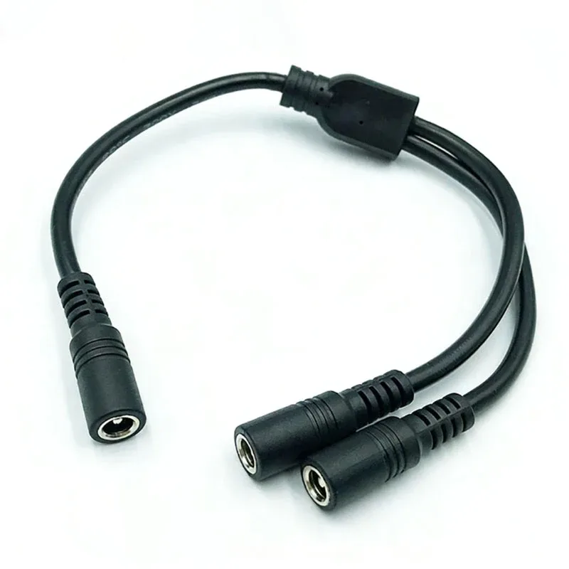 Câble répartiteur d'alimentation DC 5,5 x 2,1 mm (1 femelle vers 2 mâles), 18AWG - Image 5