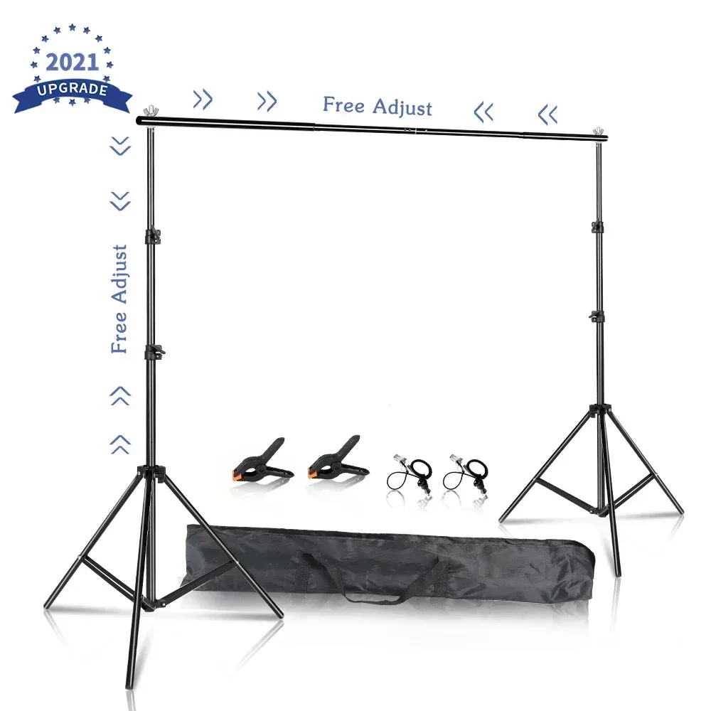 Kit de support d'arrière-plan pour studio photo 10