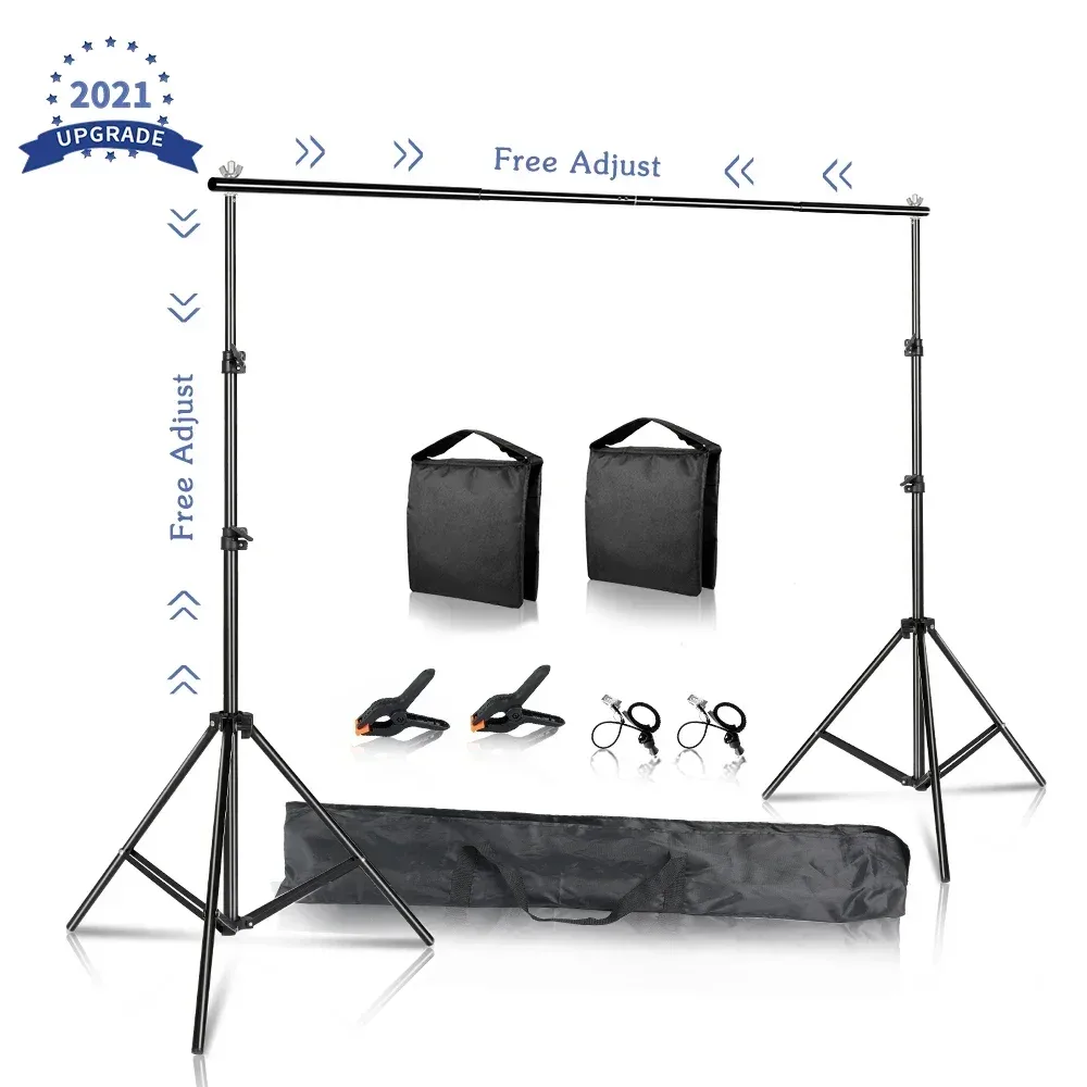 Kit de support d'arrière-plan pour studio photo 11