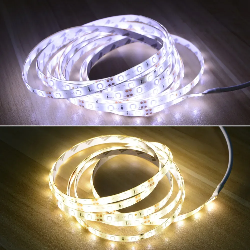 Ruban LED avec détecteur de mouvement PIR 12V pour éclairage sous meuble - Image 5