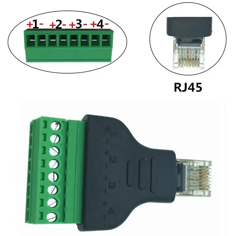 Connecteur Ethernet RJ45 Mâle/Femelle pour DVR de Vidéosurveillance - Image 4