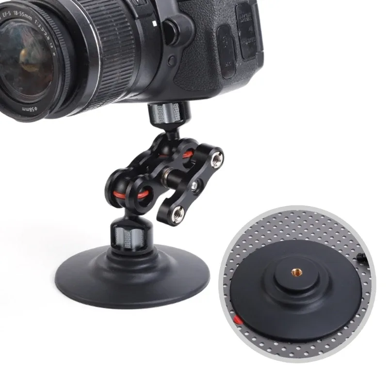 Support adhésif pour caméra avec vis 1/4" pour reflex et voiture - Image 2