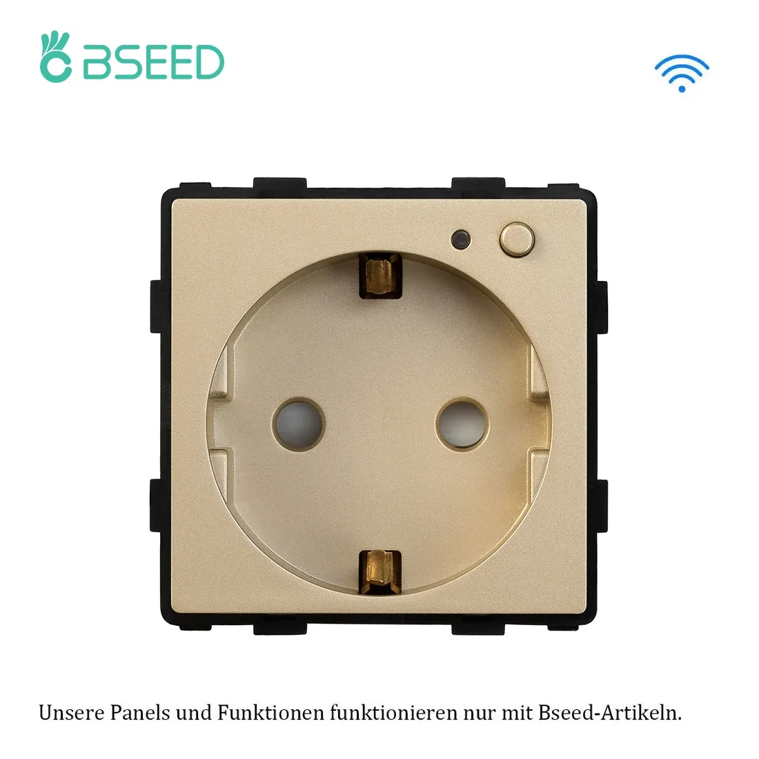 Prise électrique connectée BSEED – Standard UE – Module sans cadre compatible Tuya et Alexa - Image 6