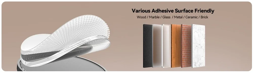 Surfaces adhésives