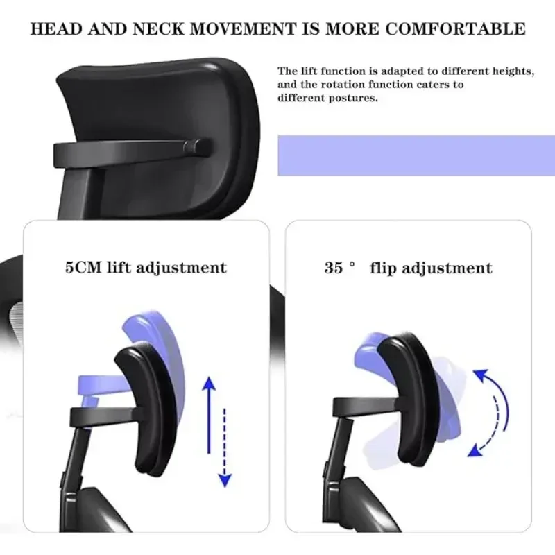 Appui-tête ergonomique pour chaise de bureau - Image 3