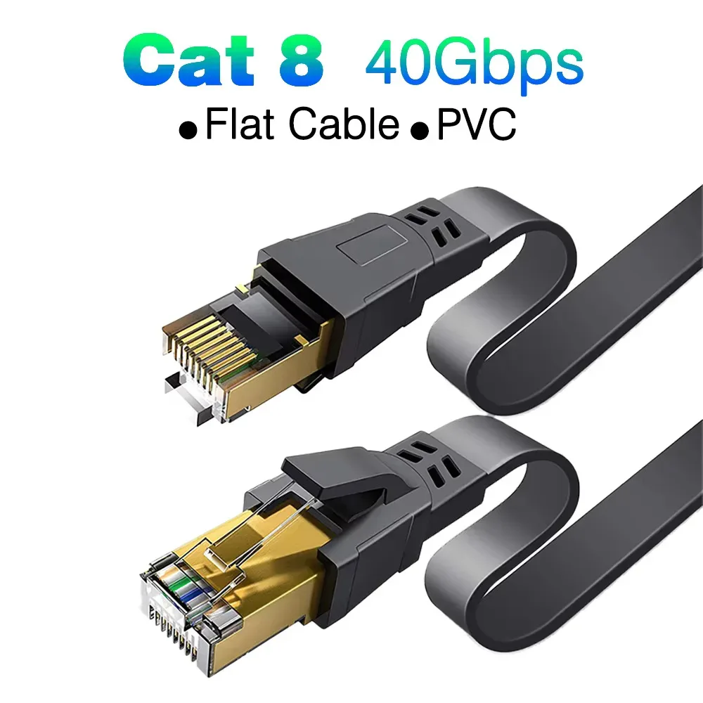 Câble Ethernet Cat8 Haute Vitesse