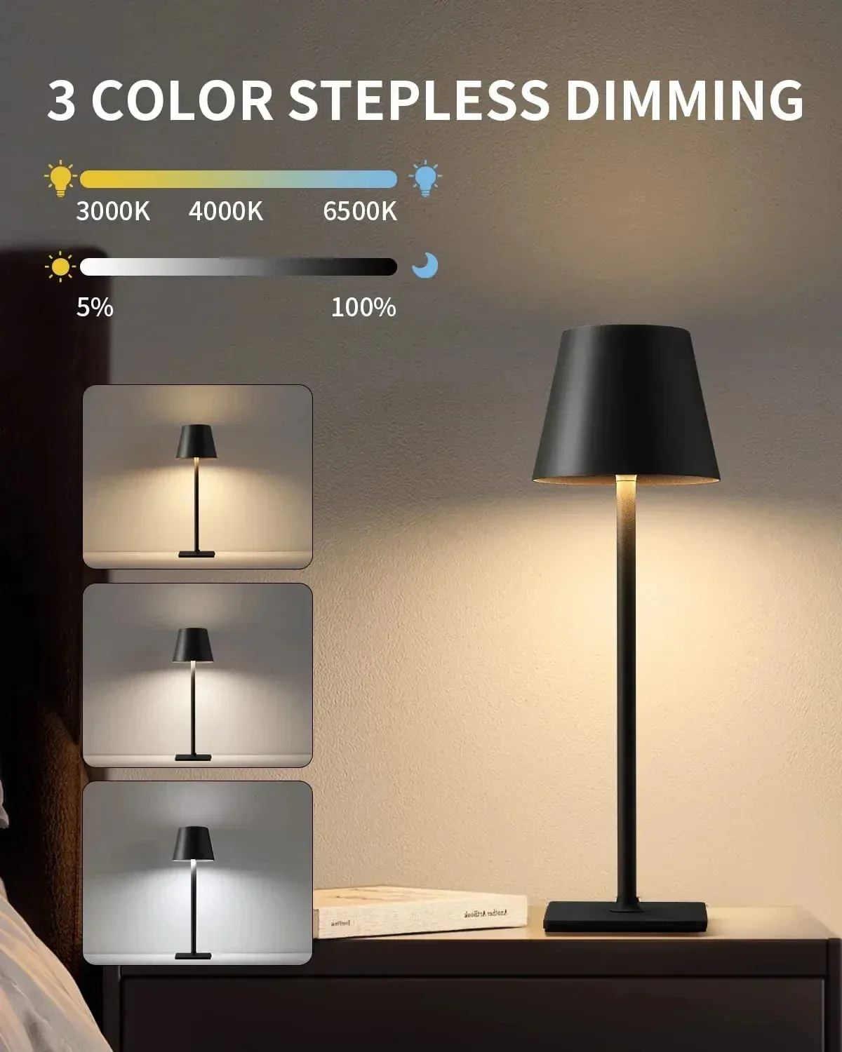 Dimensions et détails de la lampe