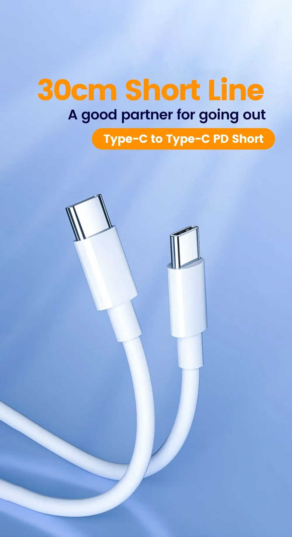 Câble USB-C PD 60W