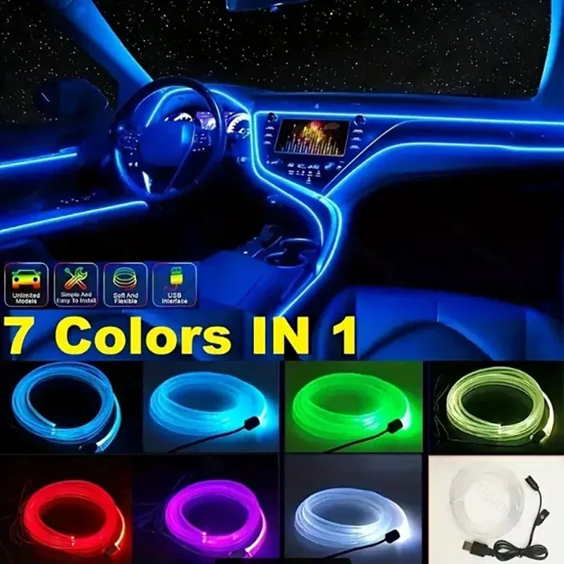Atmosphère lumineuse voiture