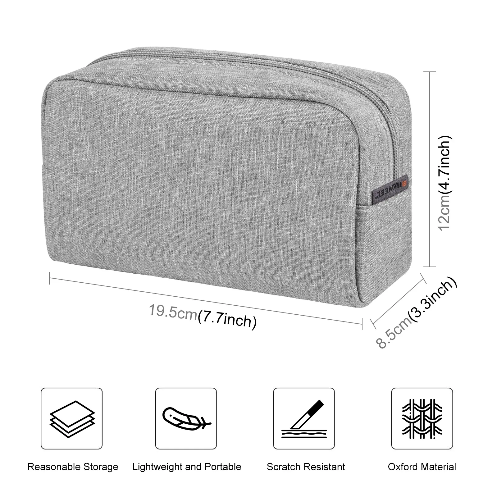 HAWEEL - Sacoche de rangement pour accessoires électroniques et câbles de voyage - Image 5