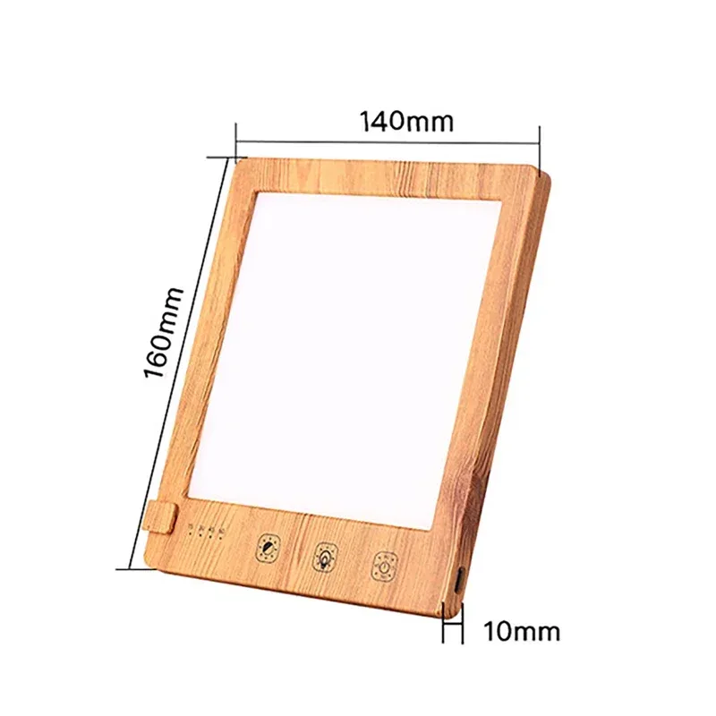 Lampe de luminothérapie LED 10000 Lux à intensité réglable et 3 modes de couleur - Image 6
