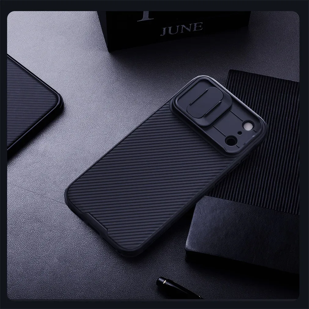 NILLKIN Coque CamShield Pro pour iPhone 17, 17 Air, 17 Pro et 17 Pro Max - Compatible MagSafe avec Protection Caméra Coulissante - Image 6