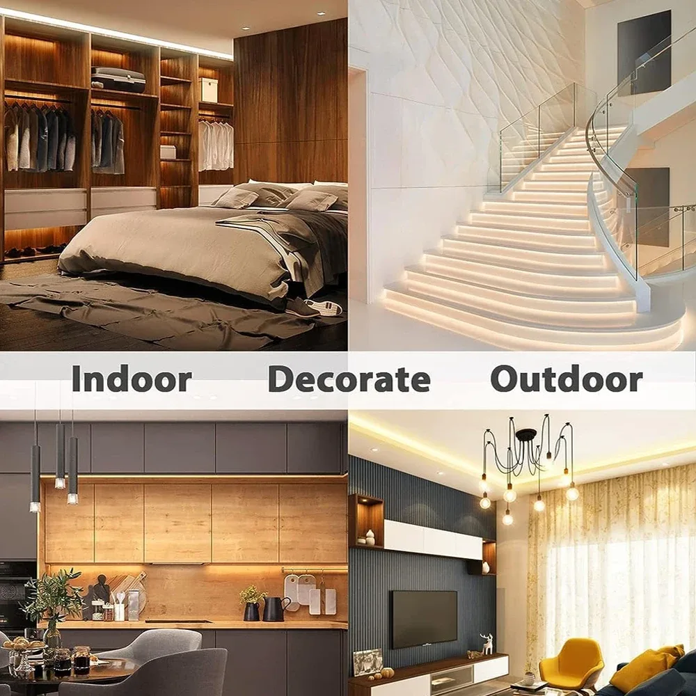 Ruban LED Néon Flexible Connecté Wi-Fi (Compatible Apple HomeKit) - Blanc Variable 3000-6500K - Étanche 12V - Image 4